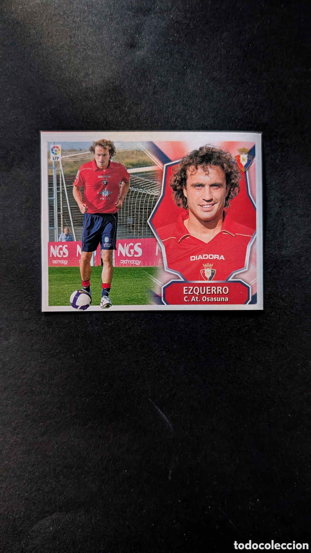 Cromos de Futebol: EZQUERRO OSASUNA FICHAJE 27 LIGA ESTE 2008/09 08 09 RECORTADO