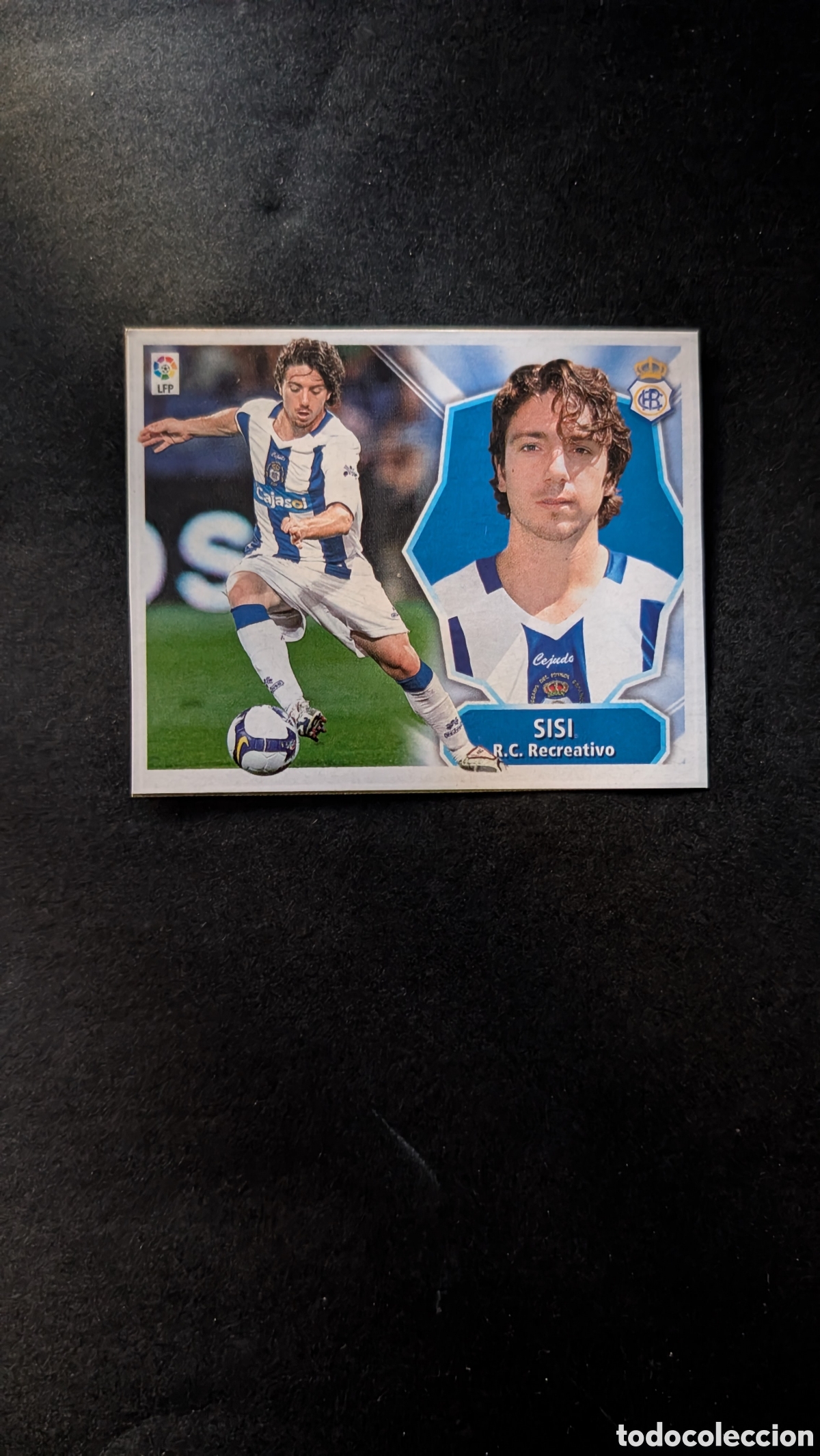 Cromos de Futebol: SISI RECREATIVO HUELVA FICHAJE 28 LIGA ESTE 2008/09 08 09 RECORTADO