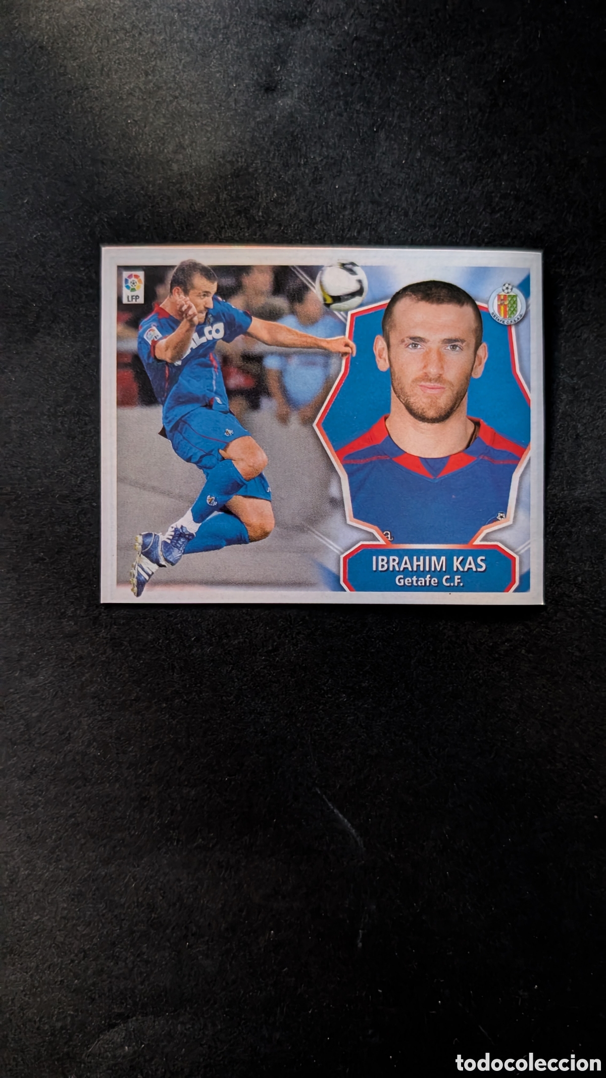 Cromos de f&uacute;tbol: IBRAHIM KAS GETAFE FICHAJE 30 LIGA ESTE 2008/09 08 09 RECORTADO