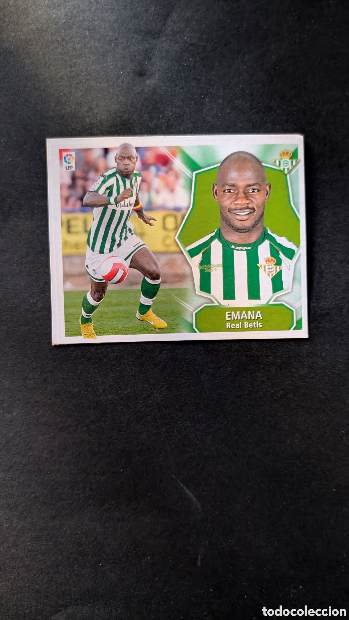 Cromos de f&uacute;tbol: EMANA BETIS FICHAJE 32 LIGA ESTE 2008/09 08 09 RECORTADO