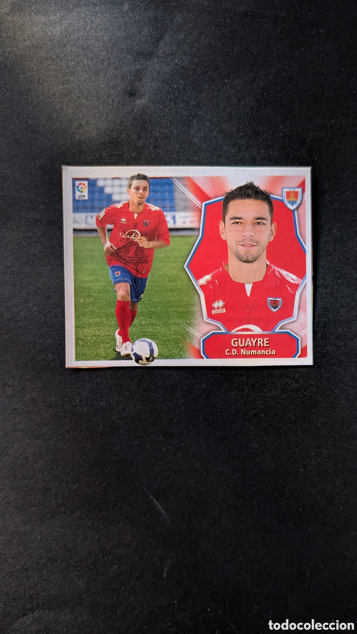 Cromos de f&uacute;tbol: GUAYRE NUMANCIA FICHAJE 40 LIGA ESTE 2008/09 08 09 RECORTADO