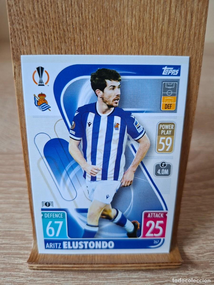 Cromos de f&uacute;tbol: Elustondo #267 Real Sociedad Topps Match Attax Champions League 2021 2022
