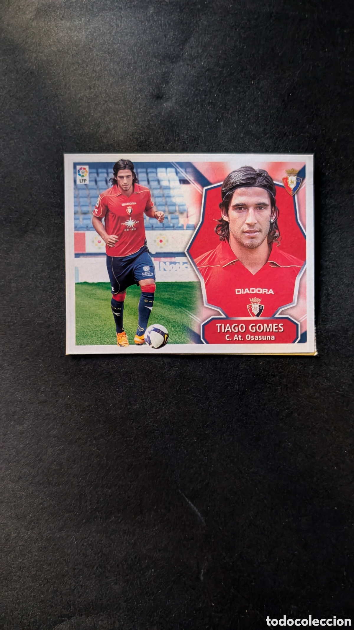Cromos de f&uacute;tbol: TIAGO PINTO OSASUNA FICHAJE 41 LIGA ESTE 2008/09 08 09 RECORTADO