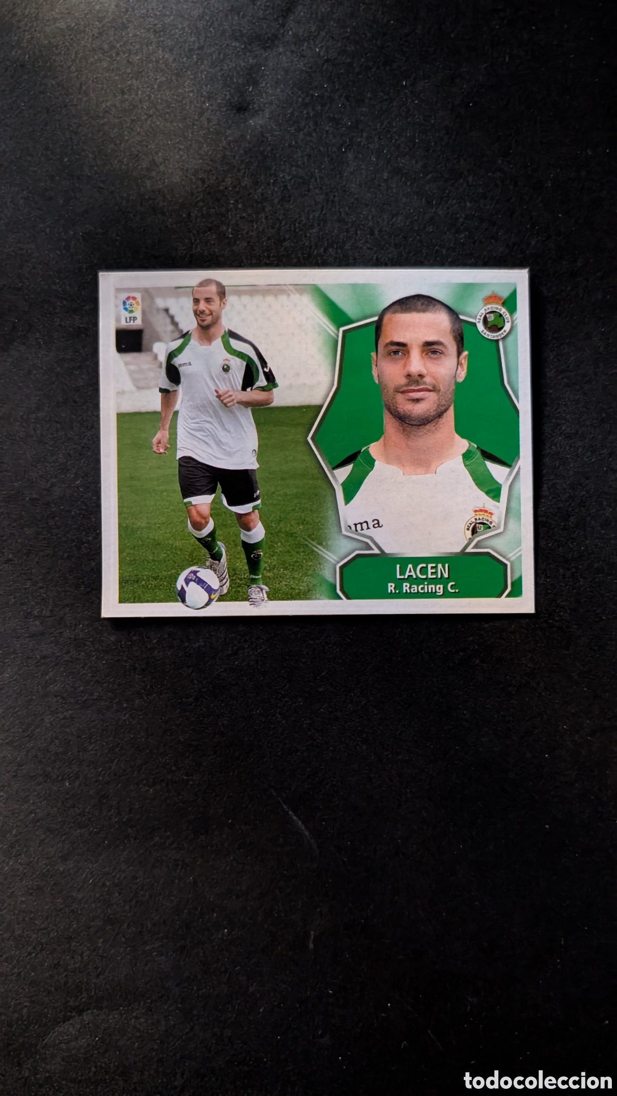 Cromos de f&uacute;tbol: LACEN RACING SANTANDER FICHAJE 42 LIGA ESTE 2008/09 08 09 RECORTADO