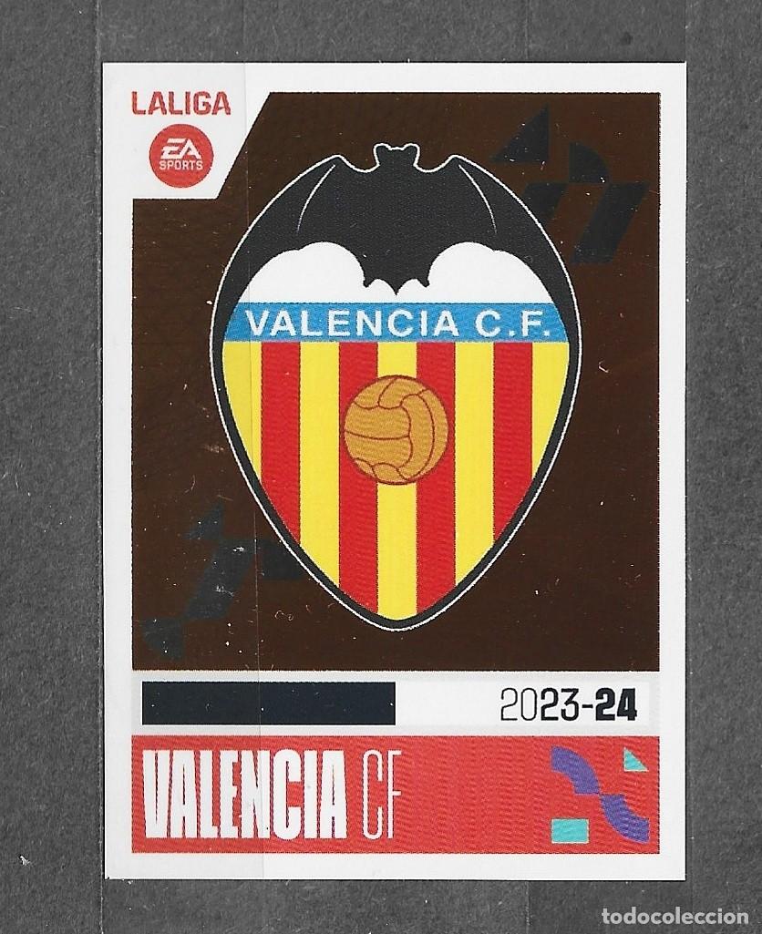 Cromos de f&uacute;tbol: Liga este 23/24 - Escudo - N&ordm; 1 - Valencia CF