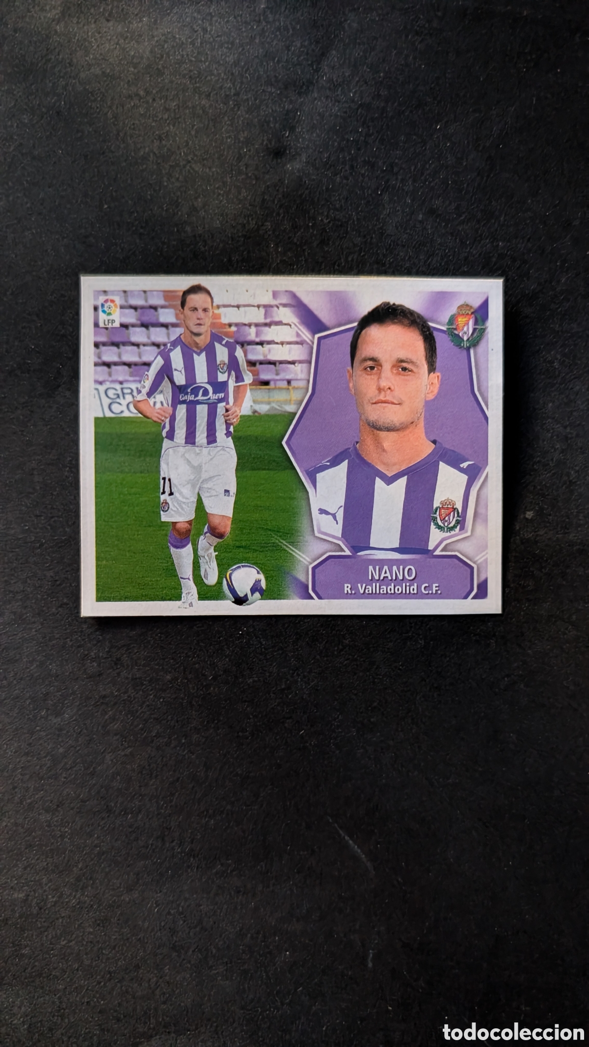 Cromos de f&uacute;tbol: NANO VALLADOLID FICHAJE 58 LIGA ESTE 2008/09 08 09 RECORTADO