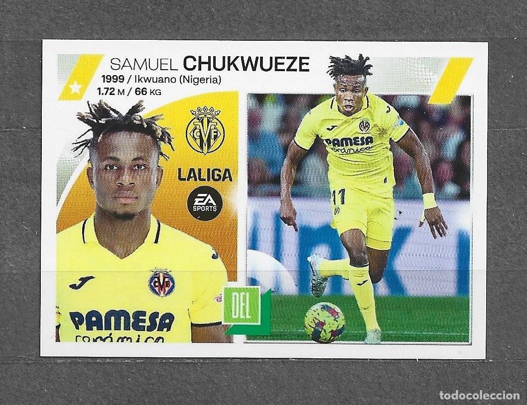 Cromos de f&uacute;tbol: Liga este 23/24 - Chukwueze - N&ordm; 18 - Villarreal CF