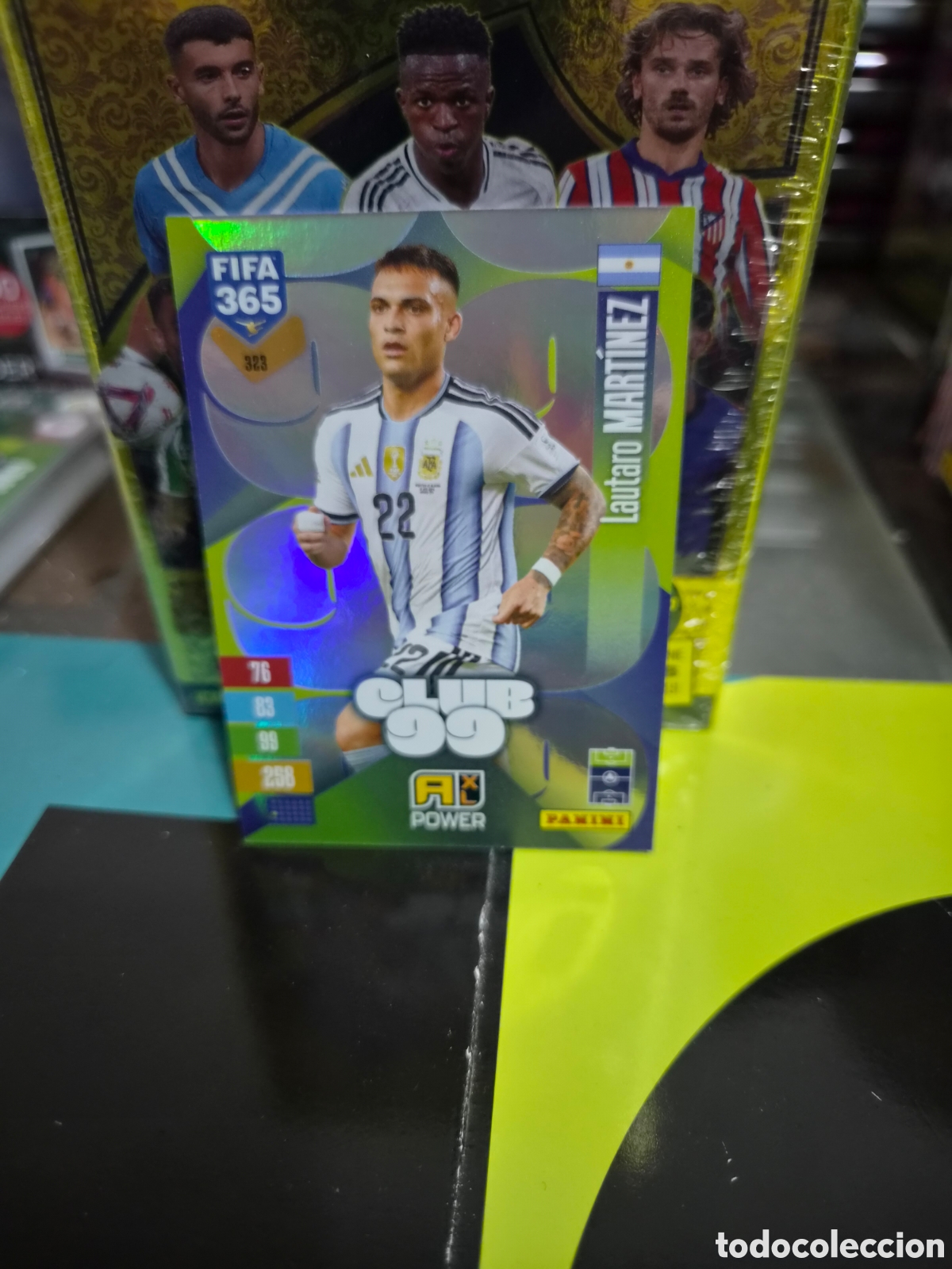 Cromos de f&uacute;tbol: N&deg;323 Club99 Lautaro Martinez FIFA 365 2027