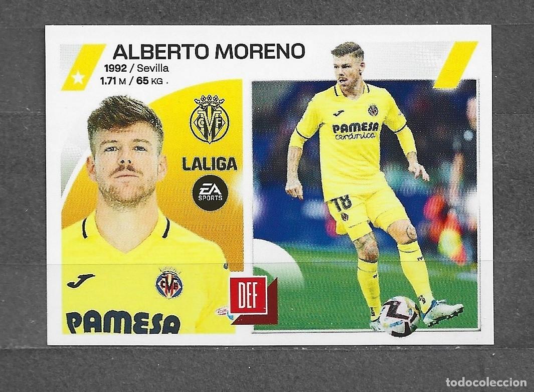 Cromos de f&uacute;tbol: Liga este 23/24 - Alberto Moreno - N&ordm; 9 - Villarreal CF
