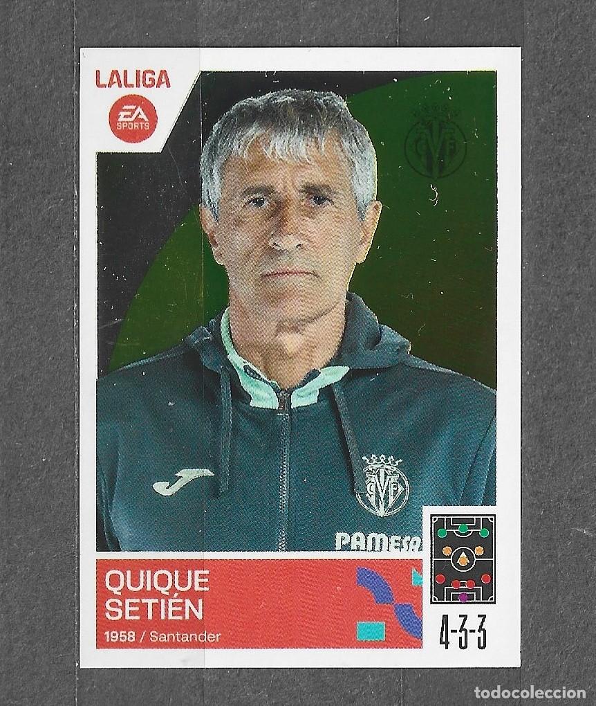 Cromos de f&uacute;tbol: Liga este 23/24 - Quique Seti&eacute;n - N&ordm; 2 - Villarreal CF