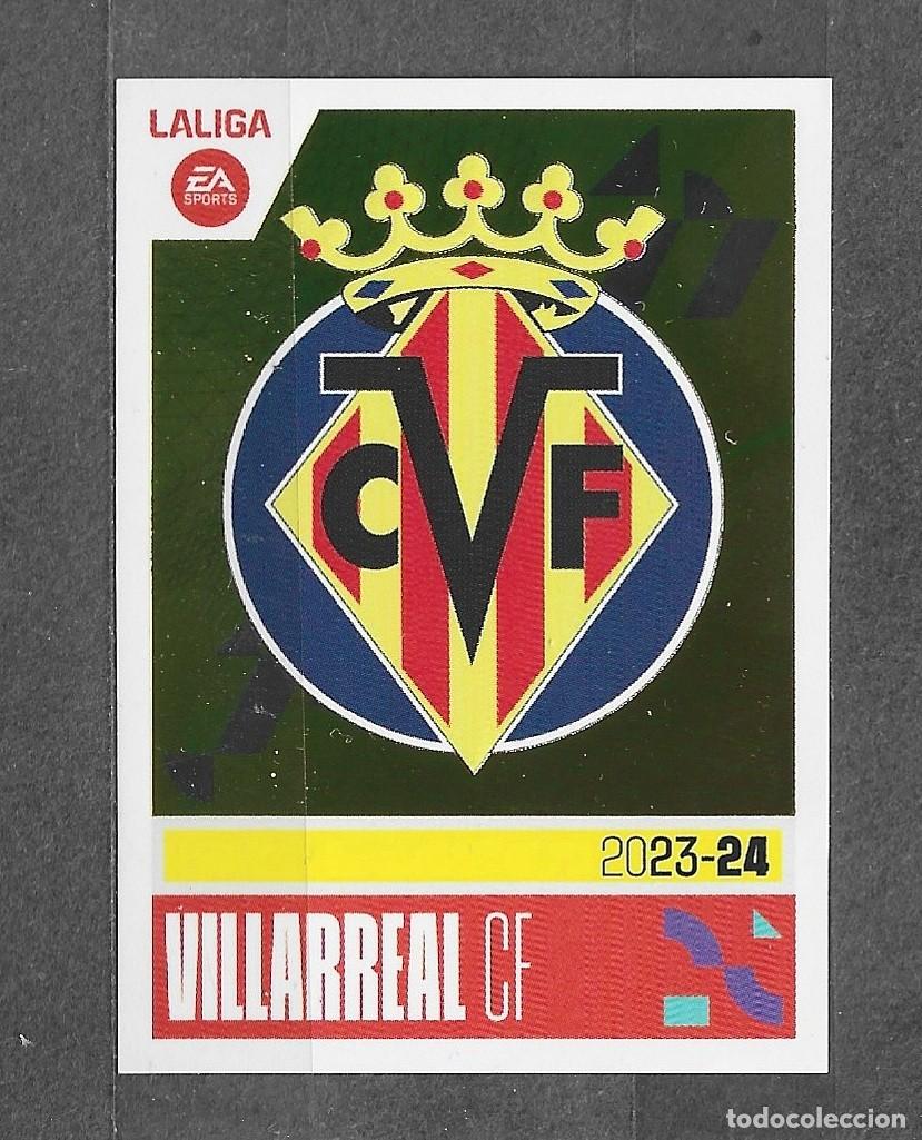 Cromos de f&uacute;tbol: Liga este 23/24 - Escudo - N&ordm; 1 - Villarreal CF