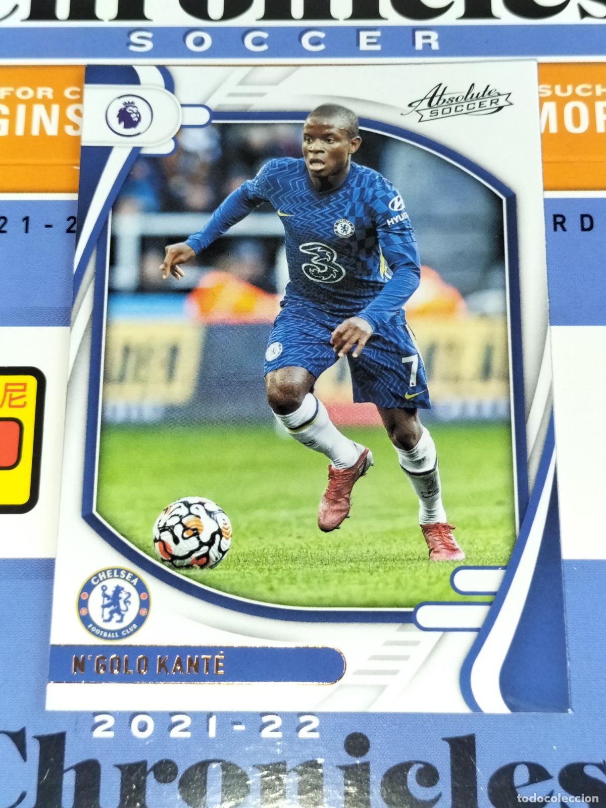 Cromos de f&uacute;tbol: 45 N'GOLO KANTE CHELSEA CARD CHRONICLES ABSOLUTE PREMIER SOCCER 2021 2022 21 22 PANINI