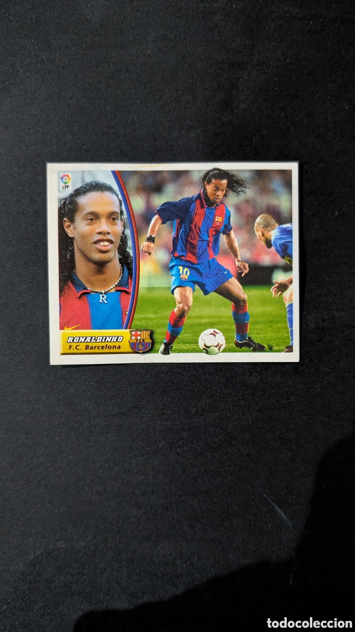 Cromos de f&uacute;tbol: RONALDINHO BARCELONA FICHAJE 10 VERSION LIGA ESTE 2003/04 03 04 LEER DESCRIPCI&Oacute;N