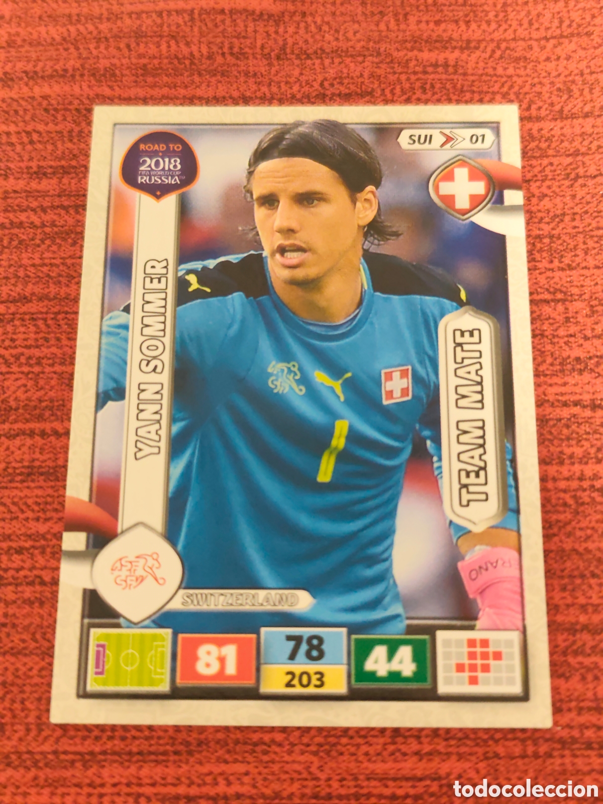 Cromos de f&uacute;tbol: SUI_01 SOMMER SUIZA ADRENALYN XL ROAD TO RUSSIA 2018