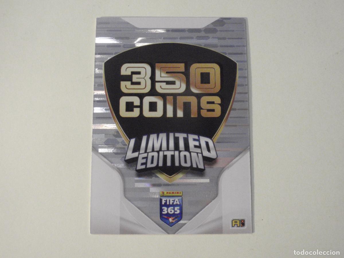 Cromos de f&uacute;tbol: 350 COINS LIMITED EDITION. Trading Card ADRENALYN XL FIFA 365. 2025 2026 PANINI 25 26
