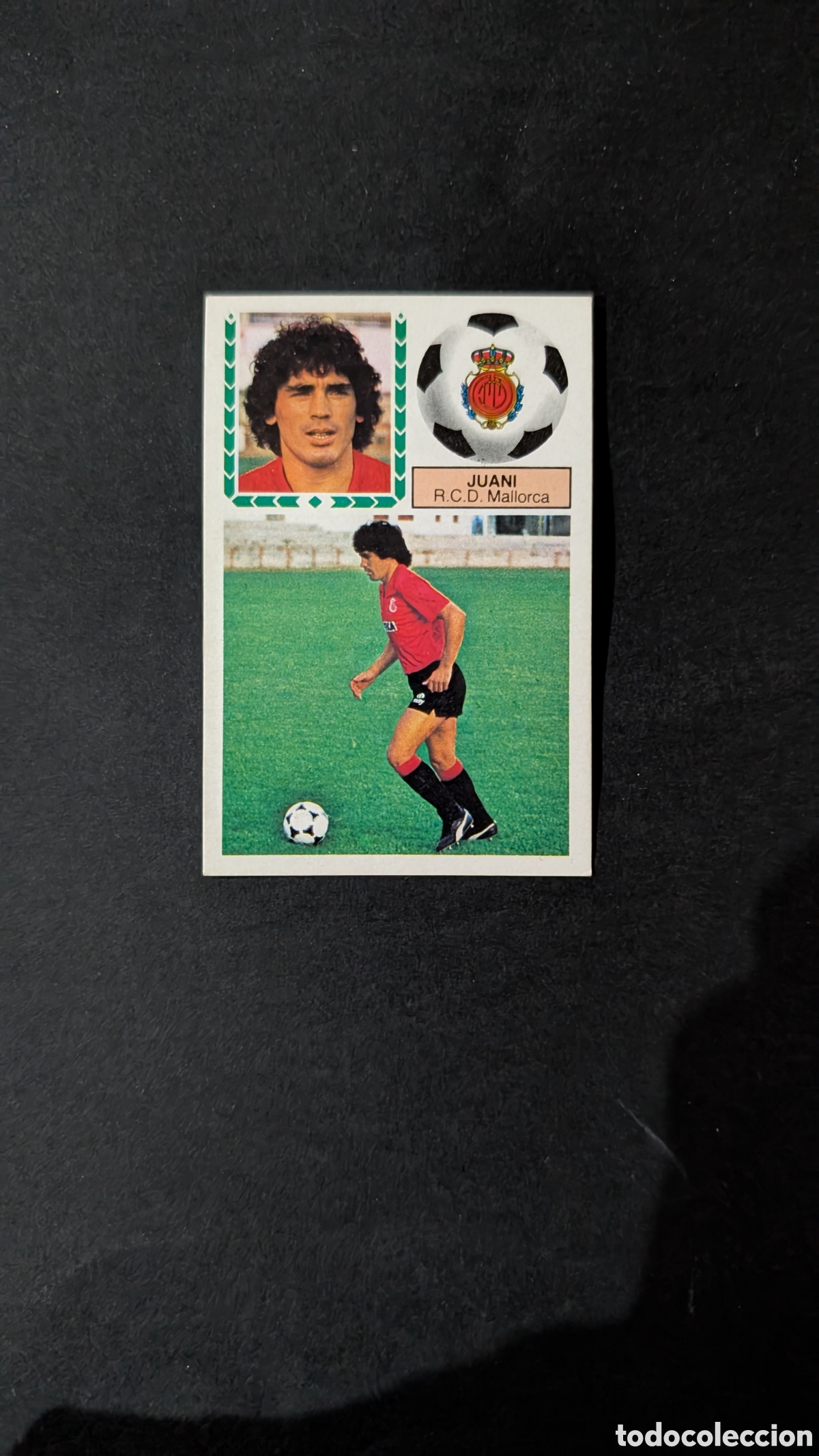 Cromos de f&uacute;tbol: L1 JUANI MALLORCA FICHAJE 25 VERSION LIGA ESTE 1983/84 83 84 NUNCA PEGADO SIN PEGAR