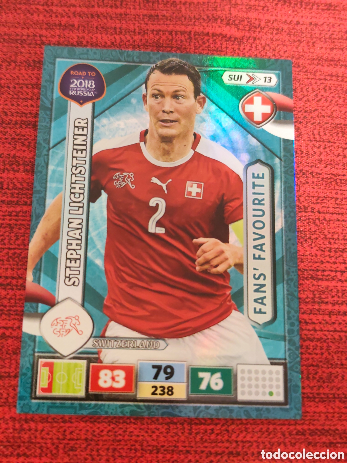 Cromos de f&uacute;tbol: SUI_13 LICHTSTEINER SUIZA ADRENALYN XL ROAD TO RUSSIA 2018