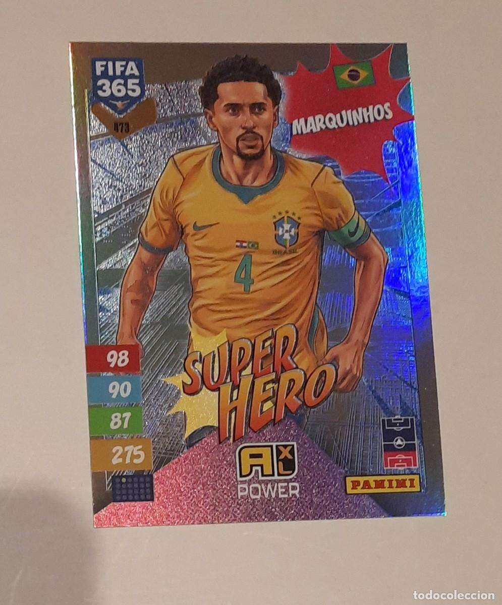 Cromos de f&uacute;tbol: Marquinhos Super Hero Fifa 365 2027