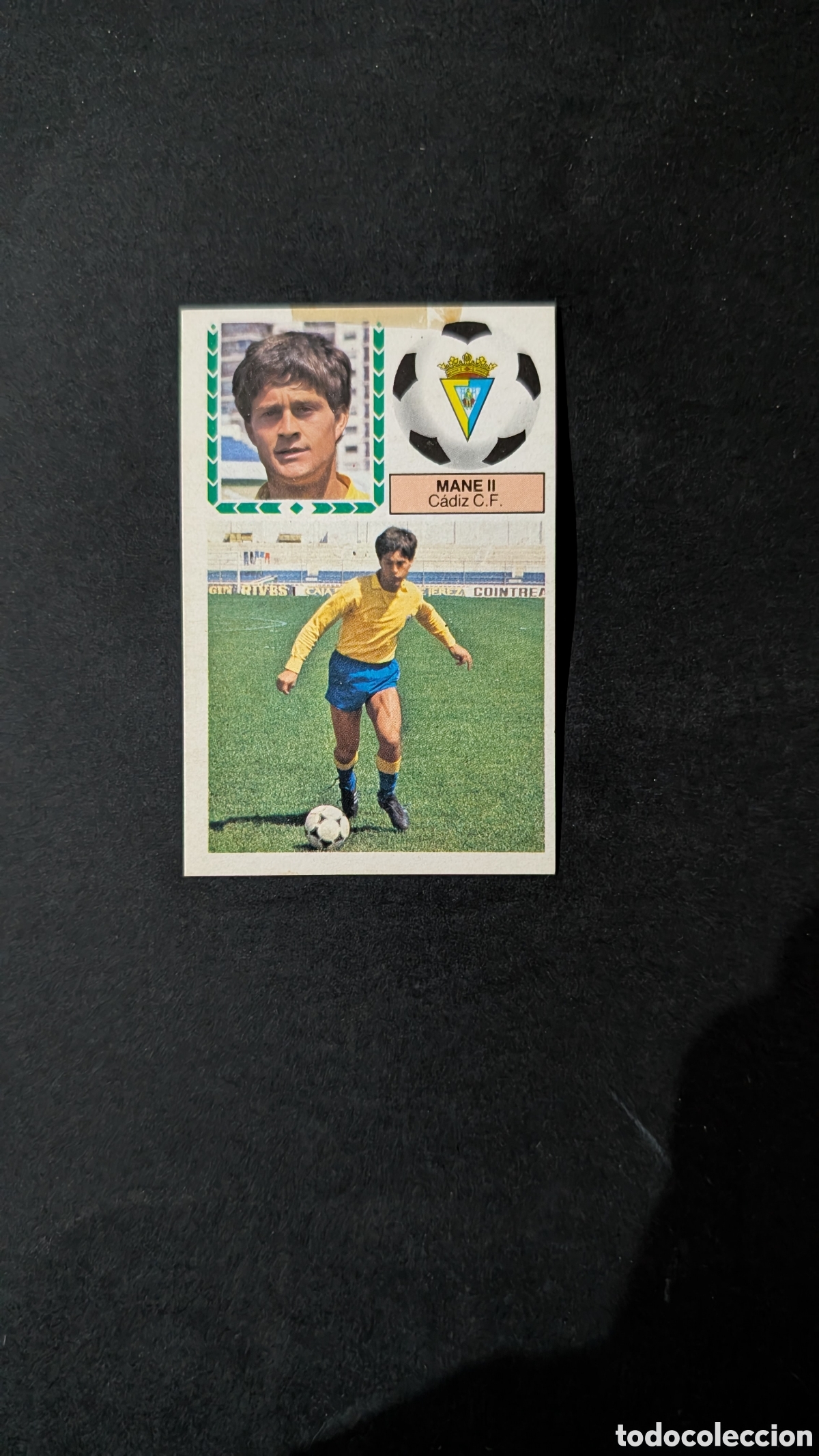 Cromos de f&uacute;tbol: L1 MANE II CADIZ VERSION COLOCA LIGA ESTE 1983/84 83 84 NUNCA PEGADO LEER DESCRIPCI&Oacute;N