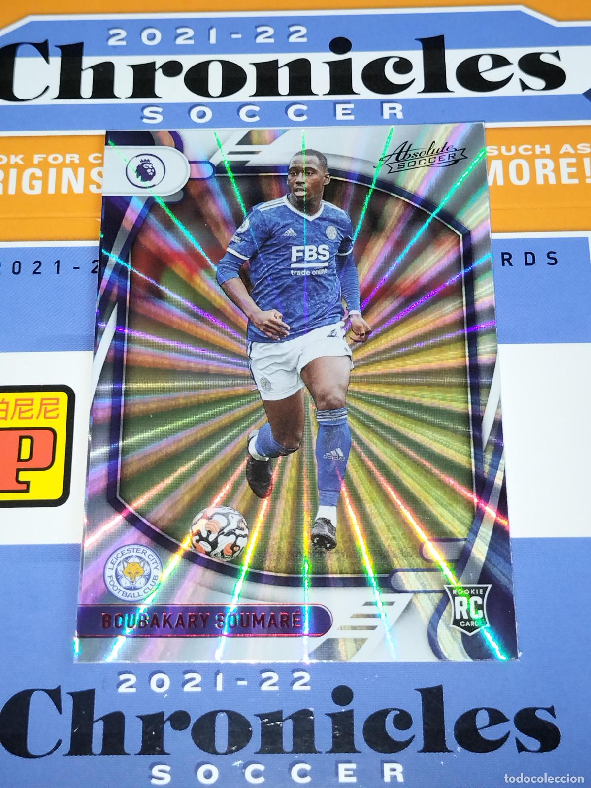 Cromos de f&uacute;tbol: 48 BOUBAKARY SOUMARE LEICESTER CITY CARD CHRONICLES ABSOLUTE PREMIER SOCCER 2021 2022 21 22 PANINI