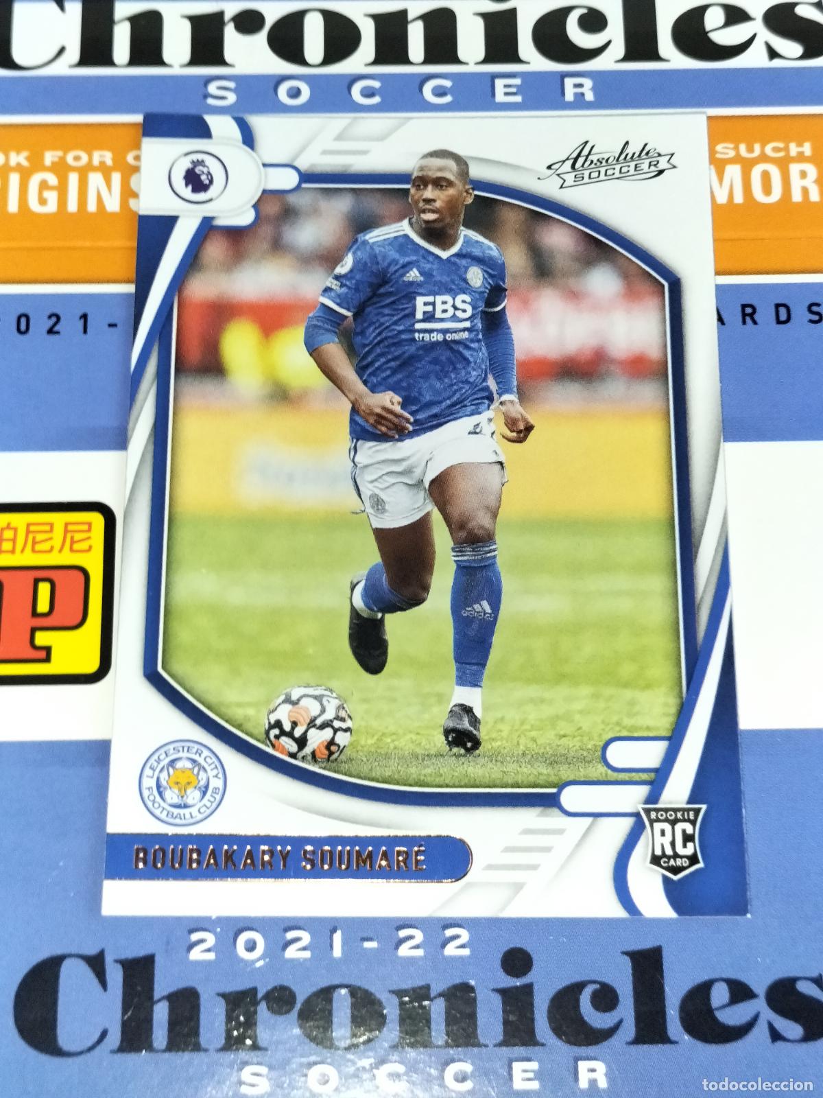 Cromos de f&uacute;tbol: 48 BOUBAKARY SOUMARE LEICESTER CITY CARD CHRONICLES ABSOLUTE PREMIER SOCCER 2021 2022 21 22 PANINI