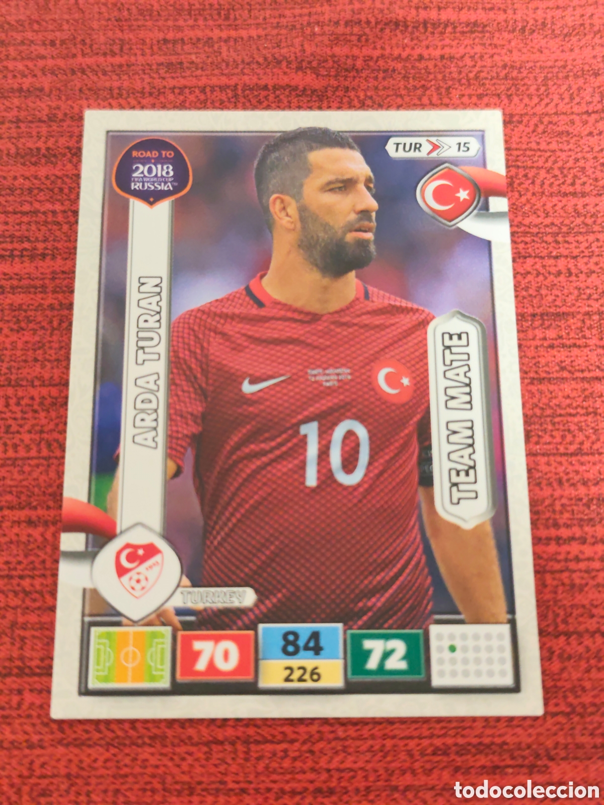 Cromos de f&uacute;tbol: TUR_15 ARDA TURAN TURQU&Iacute;A ADRENALYN XL ROAD TO RUSSIA 2018