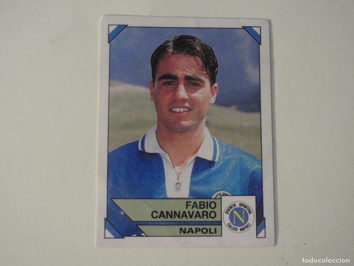 Cromos de f&uacute;tbol: Cromo sticker figurina # 198 FABIO CANNAVARO Napoli Calciatori 1993 1994 PANINI. 93 94