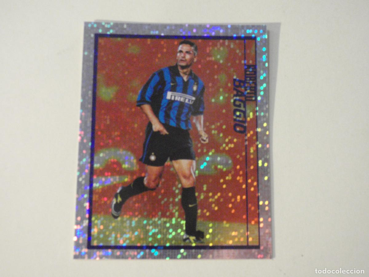 Cromos de f&uacute;tbol: Cromo sticker # 57 ROBERTO BAGGIO Inter. Calcio KICK OFF Figurine 1998 1999. MERLIN 98 99