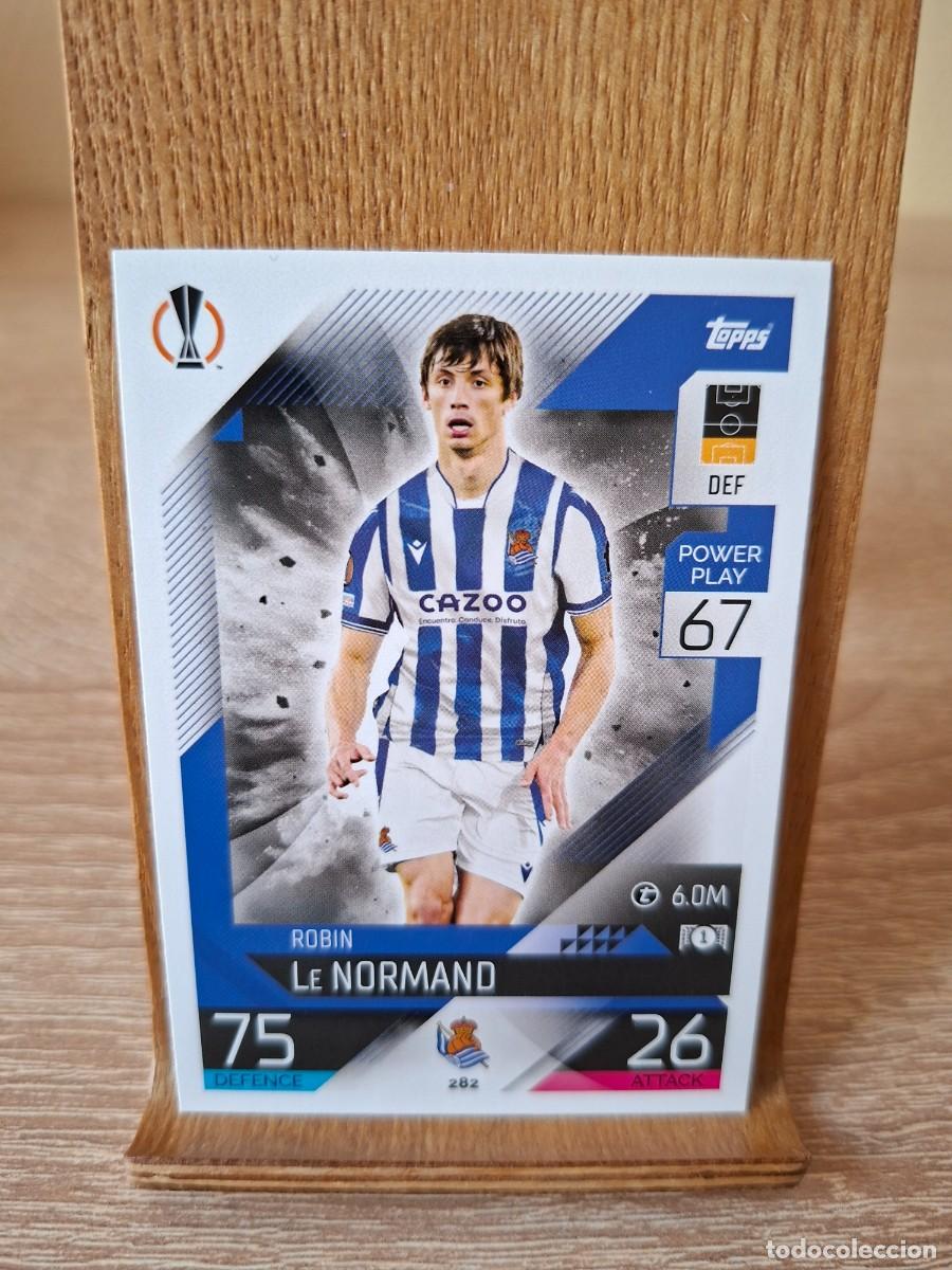 Cromos de Futebol: Le Normand #282 Real Sociedad Topps Match Attax Champions League 2022 2023