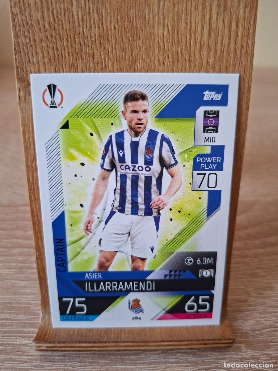 Cartes &agrave; collectionner de Football: Illarramendi #284 Real Sociedad Topps Match Attax Champions League 2022 2023 Captain