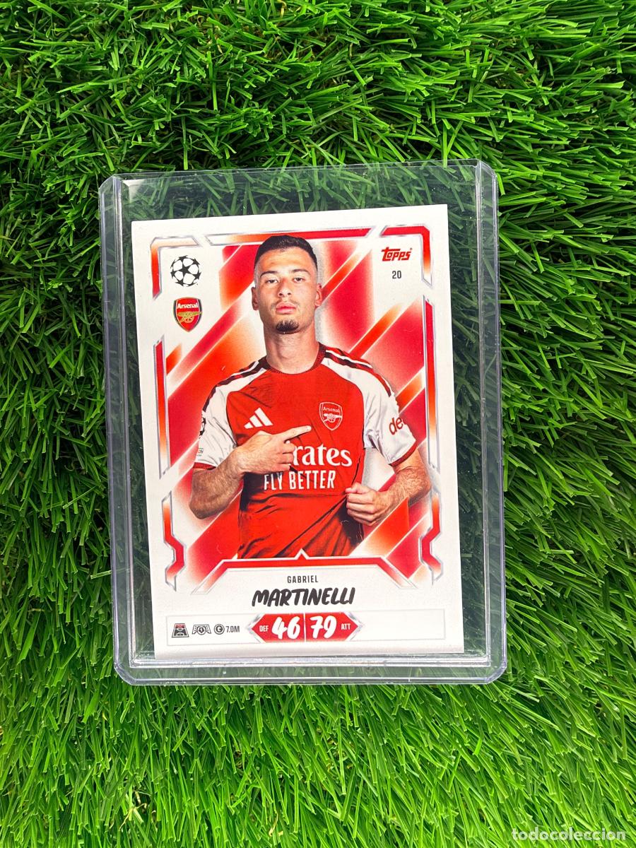 Cartes &agrave; collectionner de Football: N&ordm; 20 Gabriel Martinelli Arsenal Match Attax 26 27