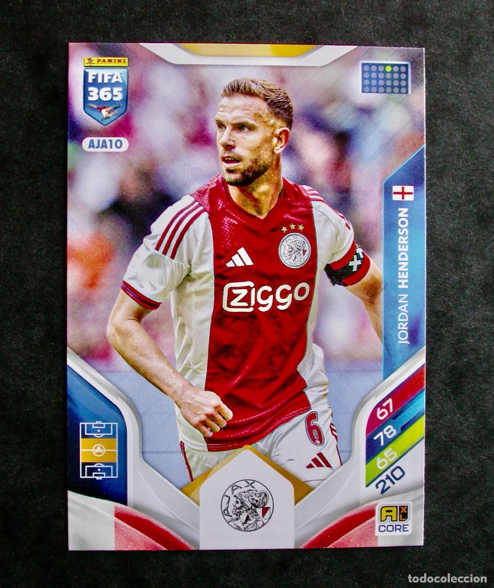 Cromos de f&uacute;tbol: AJA10 JORDAN HENDERSON / AJAX / ADRENALYN XL FIFA 365 2025-2026 / TEAM MATE / PANINI