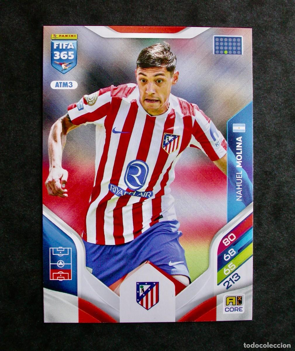 Cromos de f&uacute;tbol: ATM3 NAHUEL MOLINA / ATL&Eacute;TICO DE MADRID / ADRENALYN XL FIFA 365 2025-2026 / TEAM MATE / PANINI