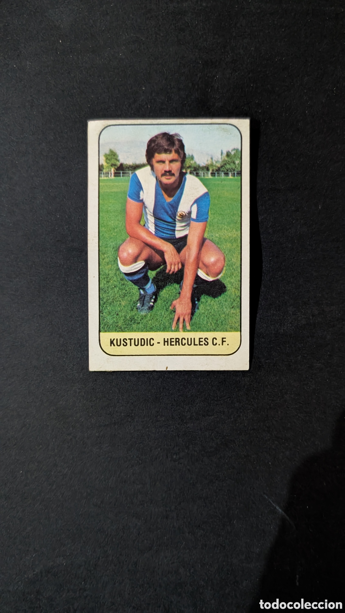 Cromos de f&uacute;tbol: KUSTUDIC HERCULES FICHAJE 24 LIGA ESTE 1978 1979 78 79 DESPEGADO