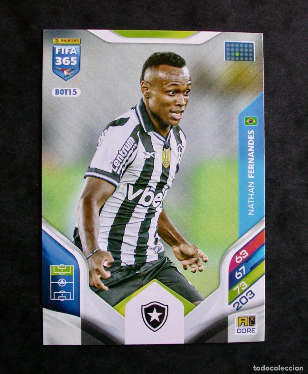Cromos de f&uacute;tbol: BOT15 NATHAN FERNANDES / BOTAFOGO / ADRENALYN XL FIFA 365 2025-2026 / TEAM MATE / PANINI