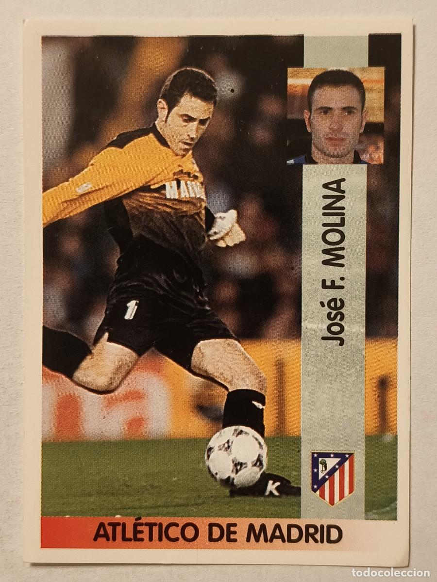 Cromos de f&uacute;tbol: #1 MOLINA (ATLETICO DE MADRID) LIGA 96/97 PANINI