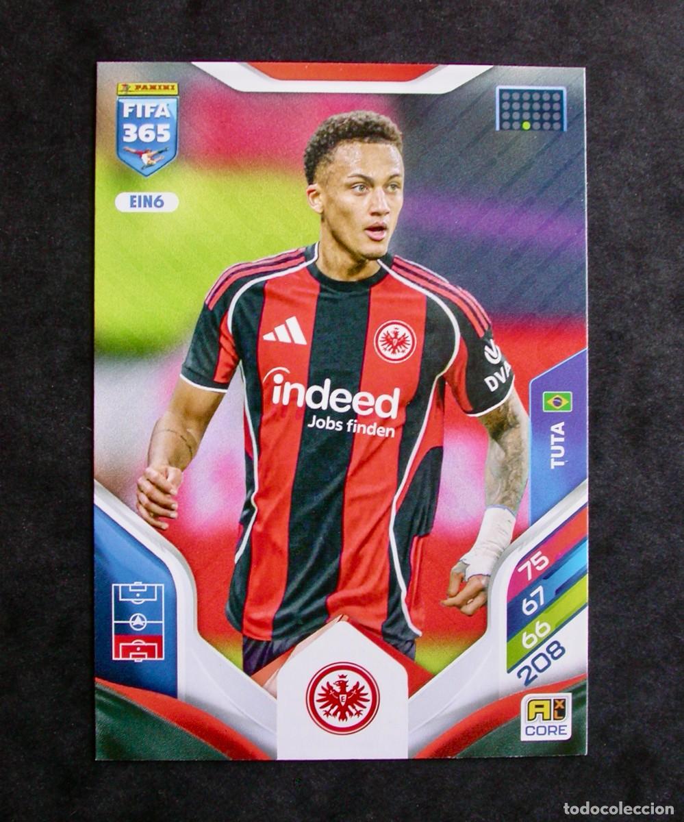 Cromos de f&uacute;tbol: EIN6 TUTA / EINTRACHT DE FRANKFURT / ADRENALYN XL FIFA 365 2025-2026 / TEAM MATE / PANINI