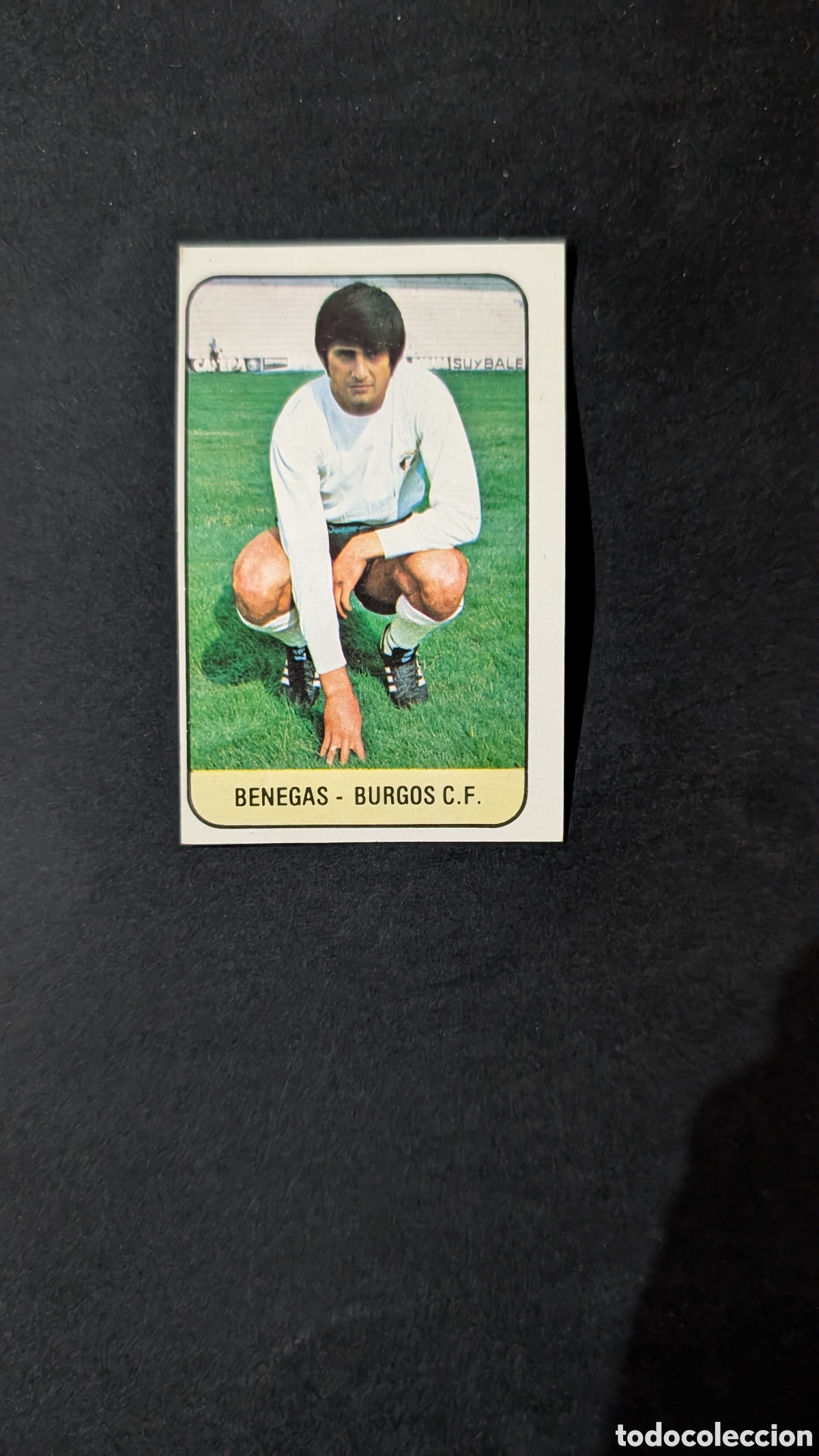 Cromos de f&uacute;tbol: BENEGAS BURGOS FICHAJE 9 LIGA ESTE 1978 1979 78 79 DESPEGADO