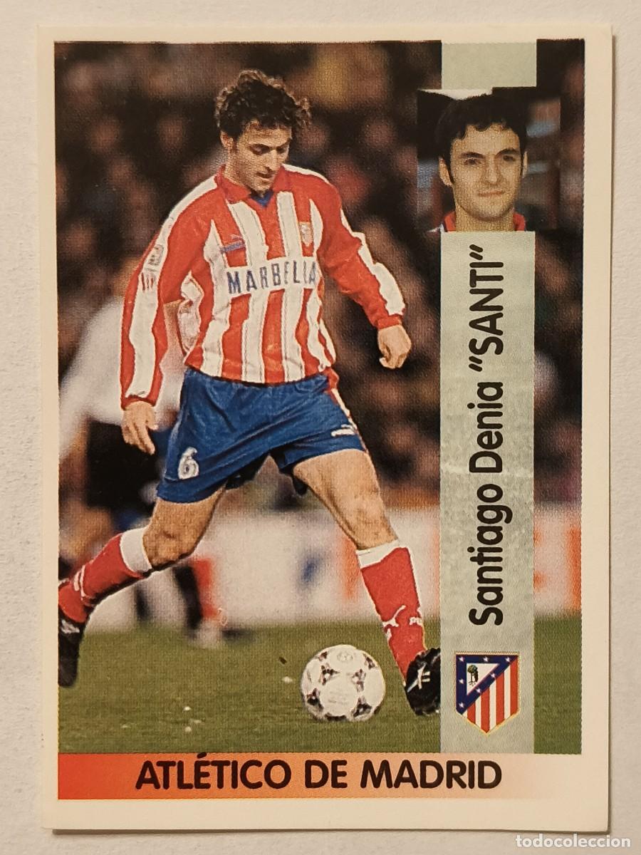 Cromos de f&uacute;tbol: #4 SANTI (ATLETICO DE MADRID) LIGA 96/97 PANINI
