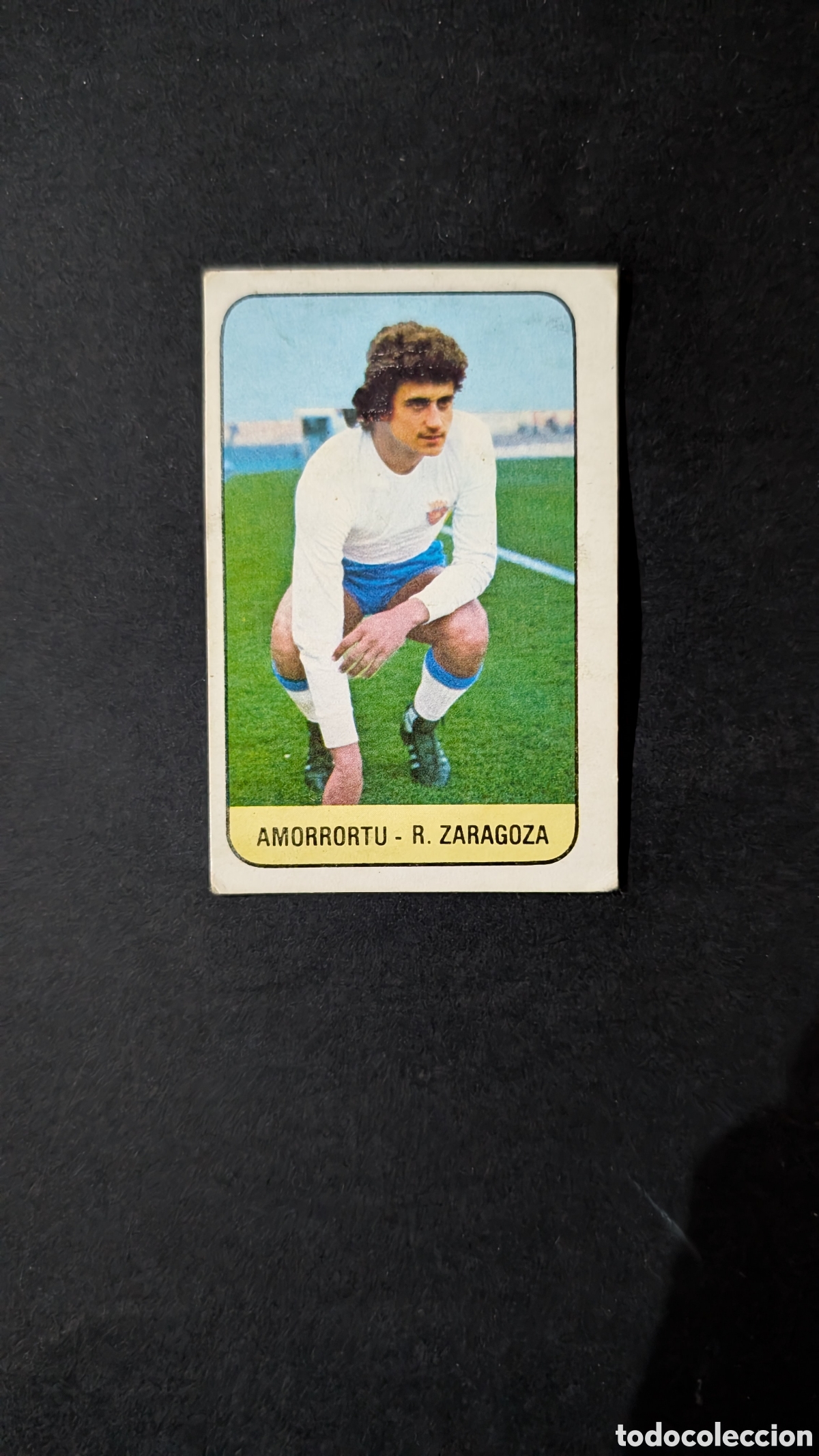 Cromos de f&uacute;tbol: AMORRORTU ZARAGOZA FICHAJE 8 LIGA ESTE 1978 1979 78 79 DESPEGADO