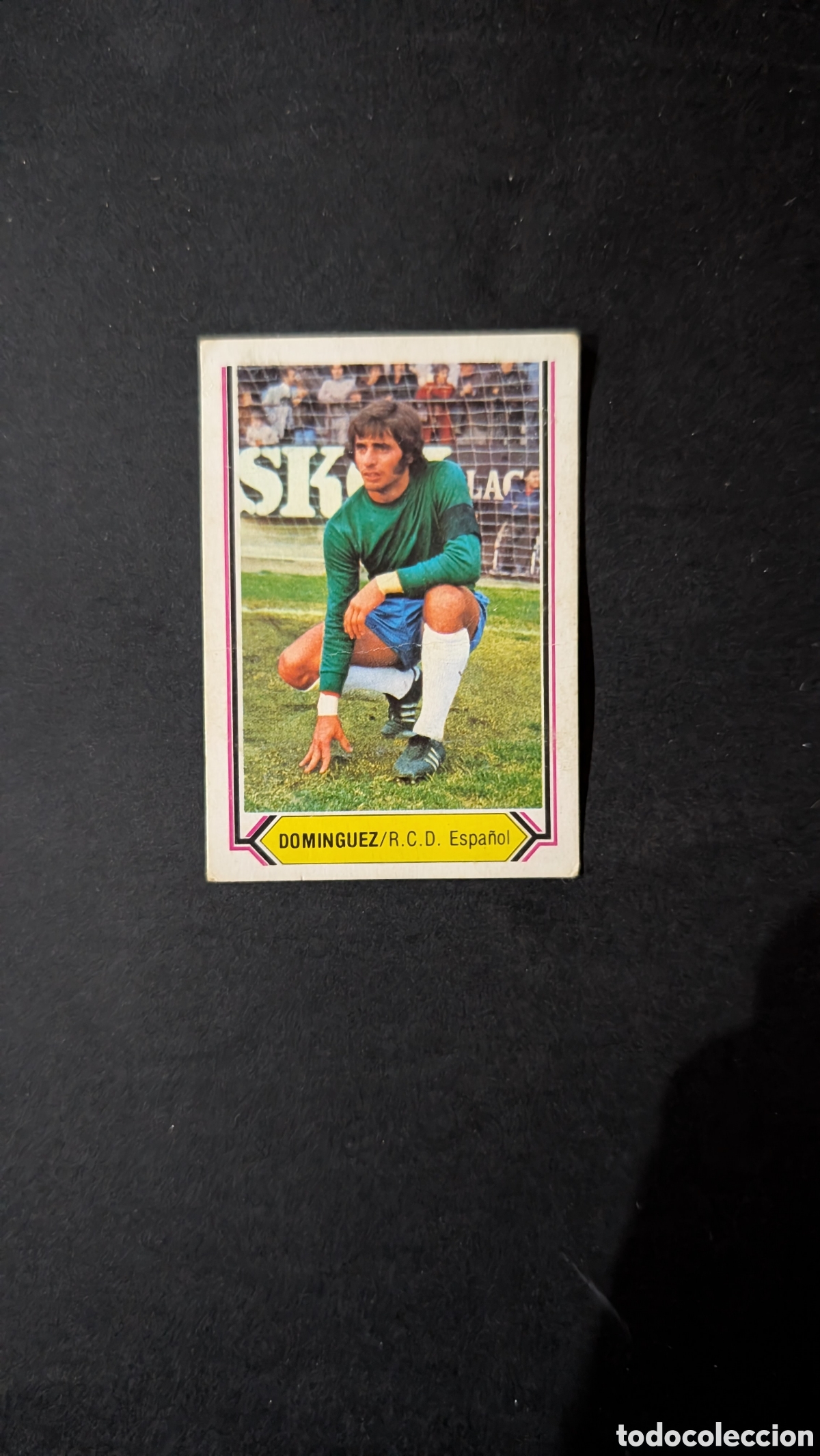 Cartes &agrave; collectionner de Football: DOMINGUEZ ESPA&Ntilde;OL FICHAJE 6 LIGA ESTE 1980/81 80 81 DESPEGADO