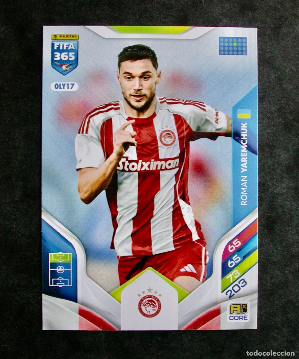 Cartes &agrave; collectionner de Football: OLY17 ROMAN YAREMCHUK / OLYMPIACOS / ADRENALYN XL FIFA 365 2025-2026 / TEAM MATE / PANINI