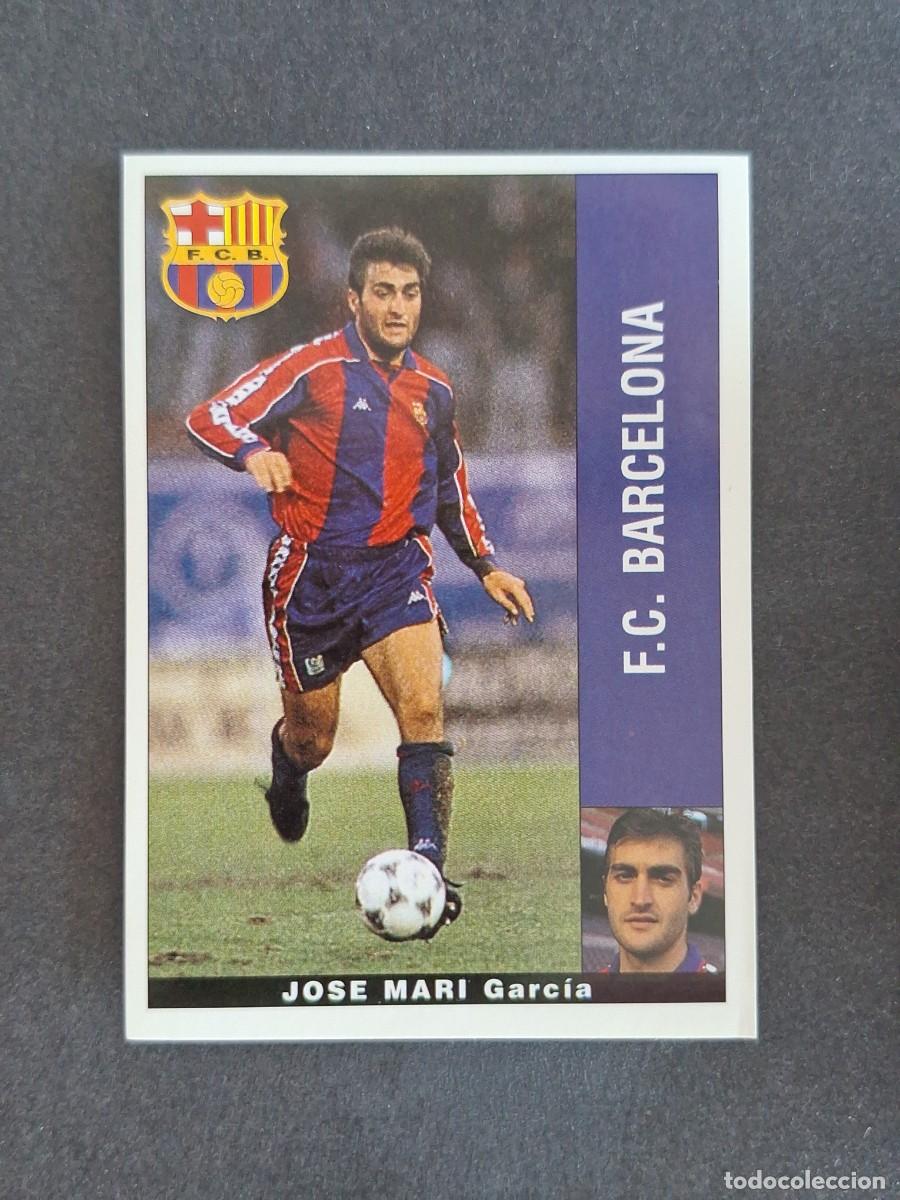 Cromos de f&uacute;tbol: L2 JOSE MARI F. C. BARCELONA PANINI LIGA 1995 1996 95 96 NUNCA PEGADO SIN PEGAR