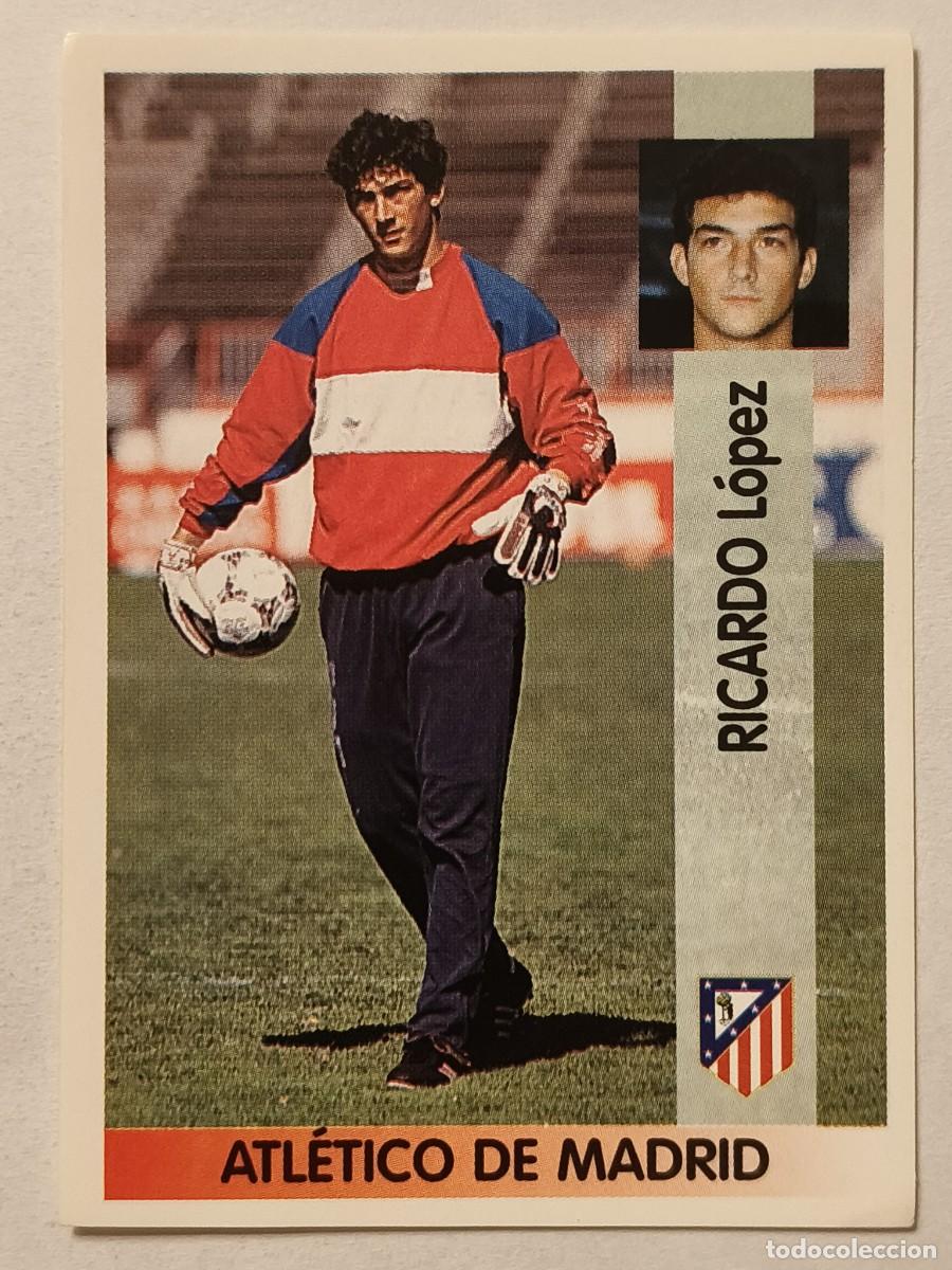 Cromos de f&uacute;tbol: #16 RICARDO (ATLETICO DE MADRID) LIGA 96/97 PANINI
