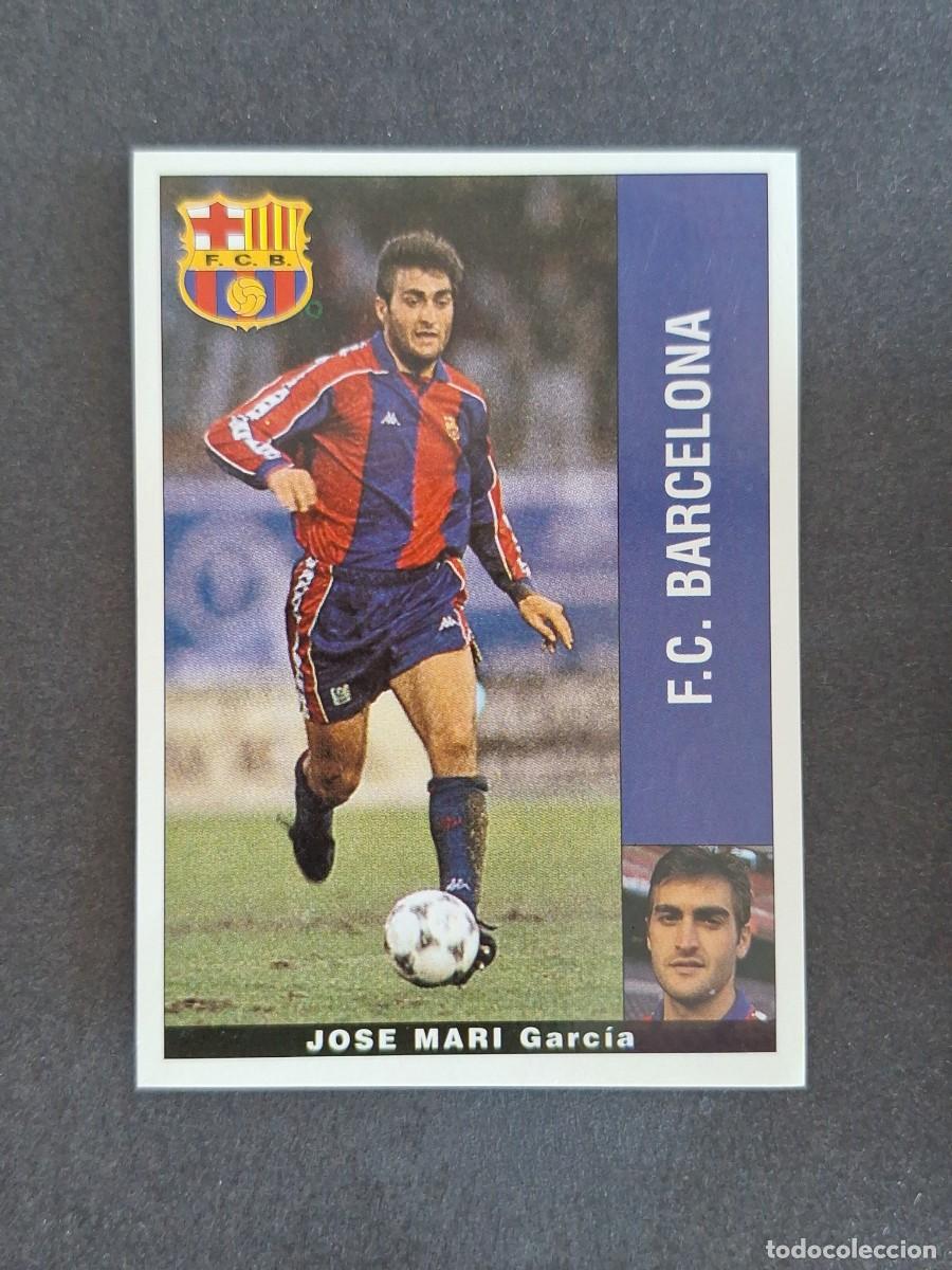 Cromos de f&uacute;tbol: L2 JOSE MARI F. C. BARCELONA PANINI LIGA 1995 1996 95 96 NUNCA PEGADO SIN PEGAR