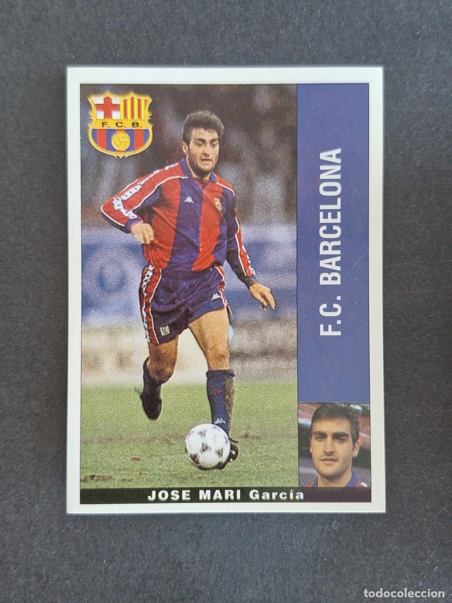 Cromos de f&uacute;tbol: L2 JOSE MARI F. C. BARCELONA PANINI LIGA 1995 1996 95 96 NUNCA PEGADO SIN PEGAR