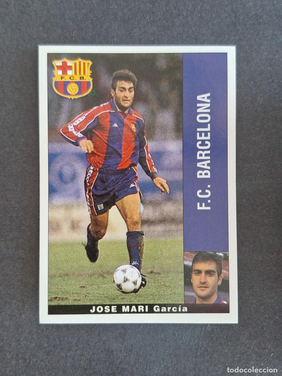 Cromos de f&uacute;tbol: L2 JOSE MARI F. C. BARCELONA PANINI LIGA 1995 1996 95 96 NUNCA PEGADO SIN PEGAR