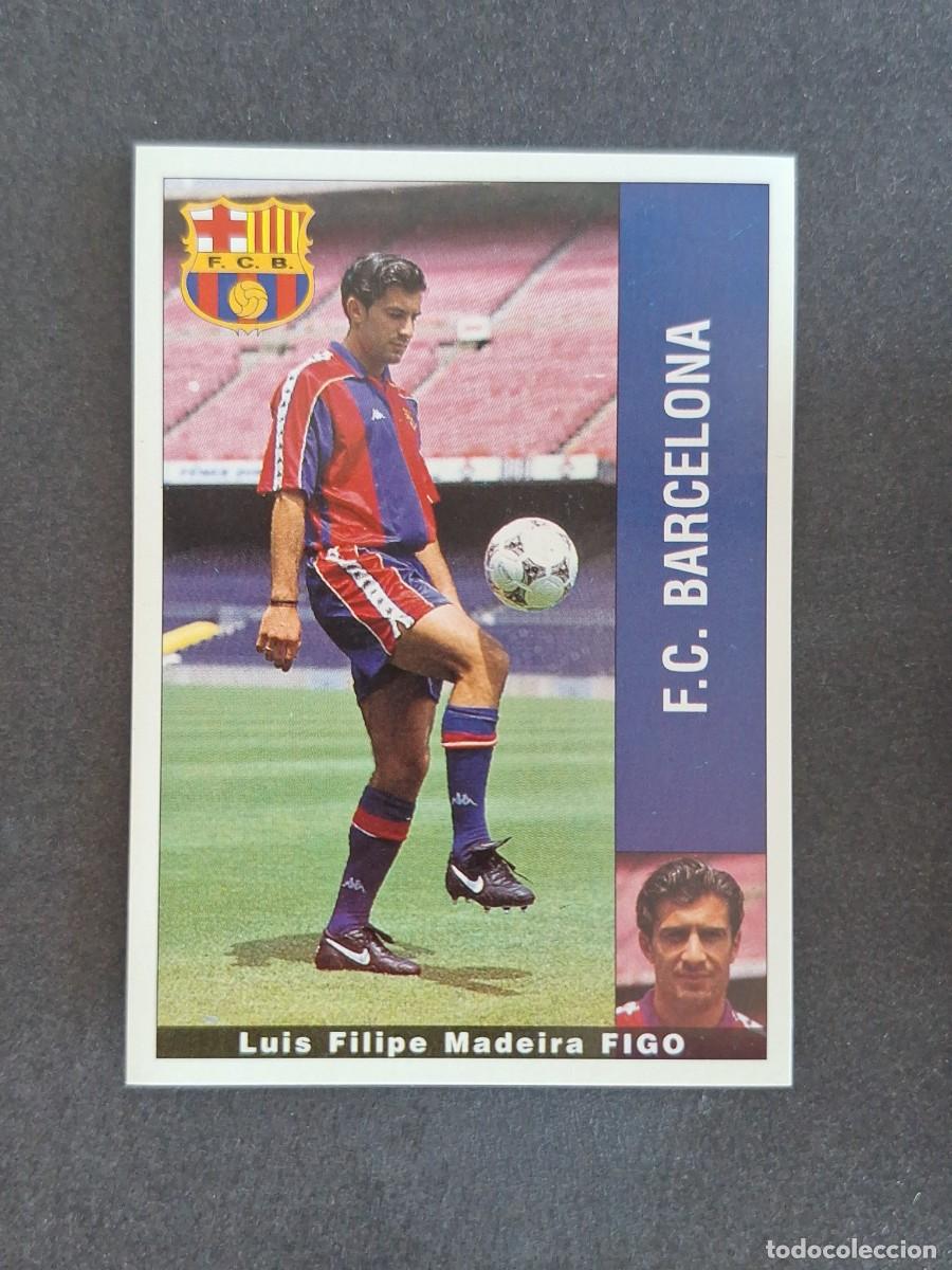 Cromos de f&uacute;tbol: L2 FIGO F. C. BARCELONA PANINI LIGA 1995 1996 95 96 NUNCA PEGADO SIN PEGAR
