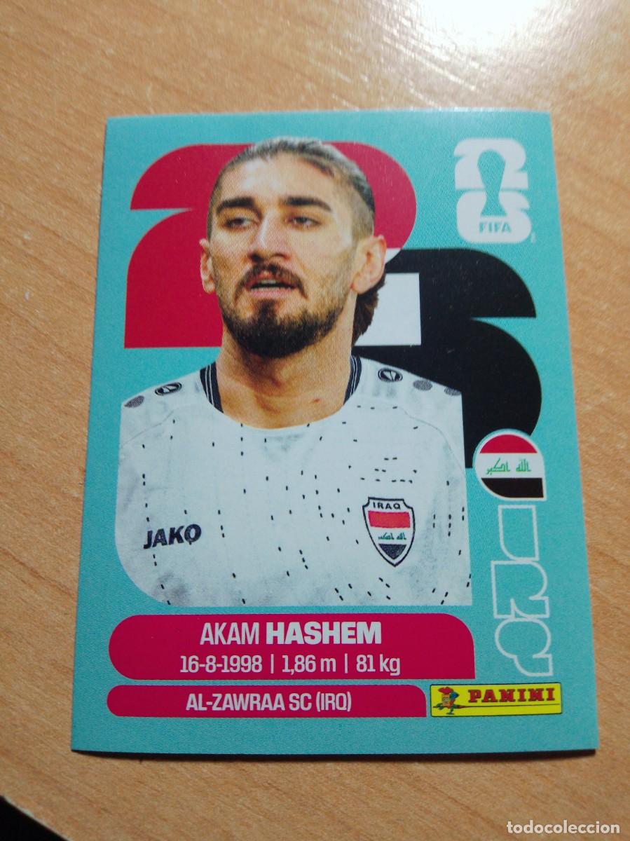 Cromos de f&uacute;tbol: HASHEM IRAQ IRQ 5 MUNDIAL FIFA WORLD CUP 2026 26 PANINI STICKERS NUEVO