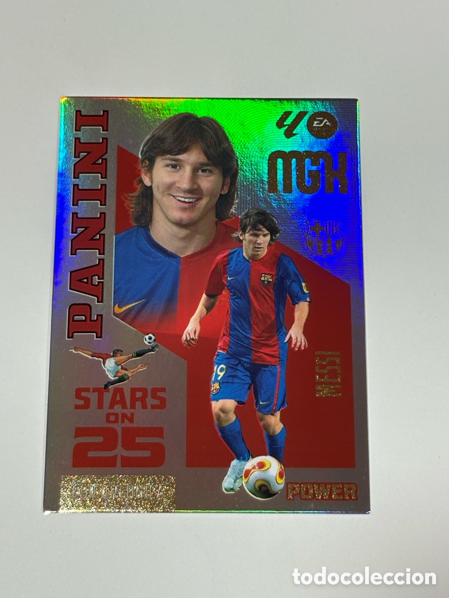 Cromos de f&uacute;tbol: Leo Messi 440P Stars On 25 Megacracks 26 27 2026-27 Edici&oacute;n &Uacute;nica Power